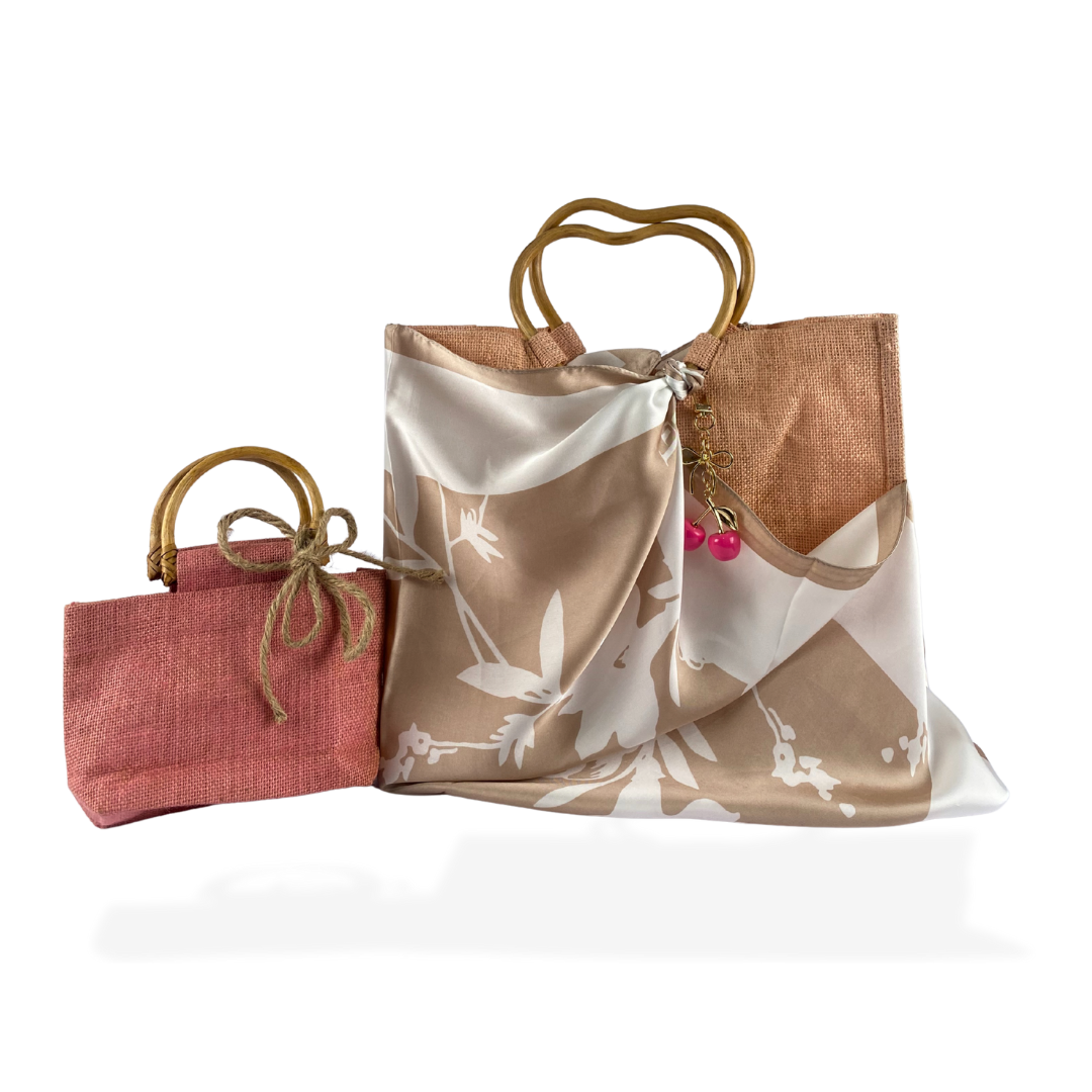 Conjunto de carteras con formato tote