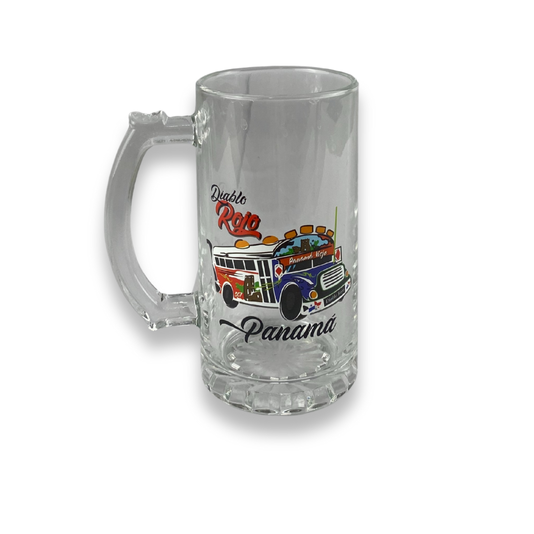 Vaso de Jarra de vidrio grueso transparente