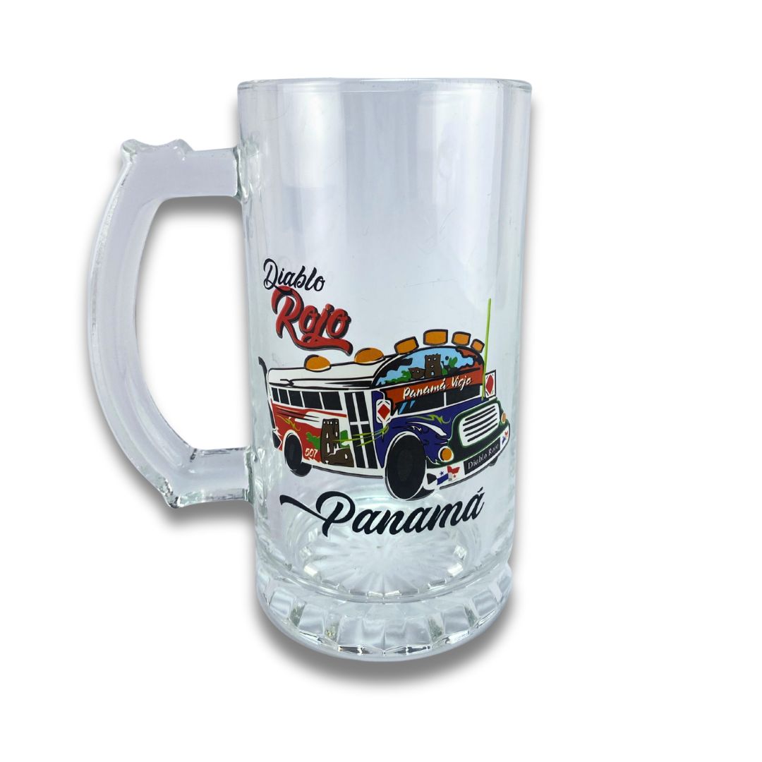 Vaso de Jarra de vidrio grueso transparente